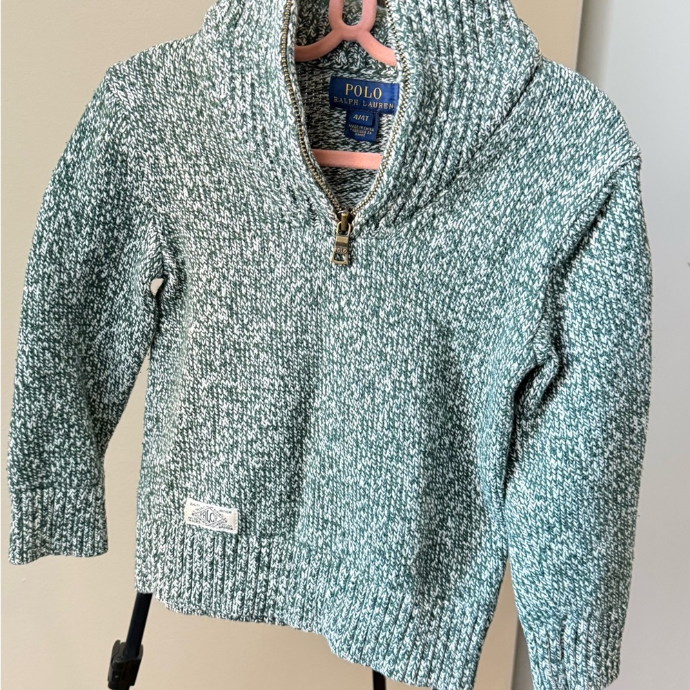 Polo by Ralph Lauren Kids Green Sweater